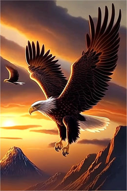 12x16inch Eagles at Sunset ADP10032