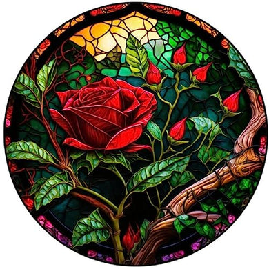 Red Rose Diamond Painting Kits for Adults 30x30cm/11.81x11.81in ADP9938