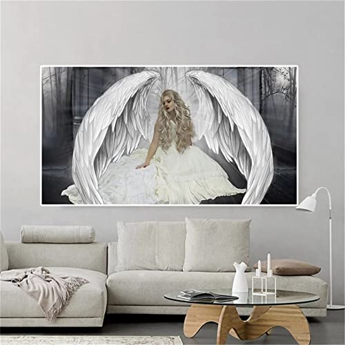 Diamond Painting Angel Wing Girl 30x60cm