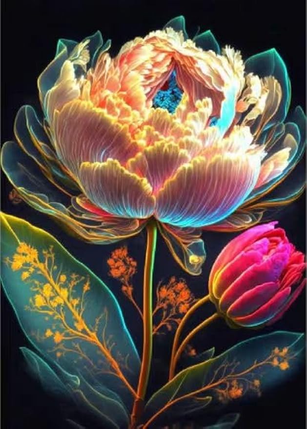 Gem Art For Adults Flower Crystal Rhinestone