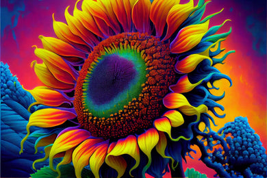 Sunflower Flower 30x40cm/11.8x15.7in ADP9870