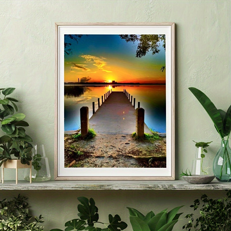 5D Diamond Painting Kits For Adults - The Setting Sun