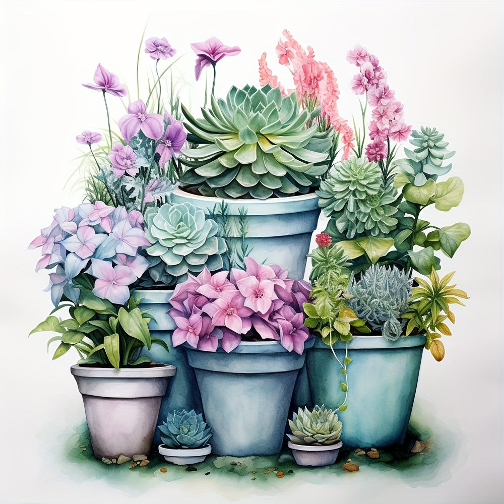 Various Plants Diamond Painting