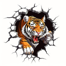 Load image into Gallery viewer, Fun Tiger Wall Window Decoration

