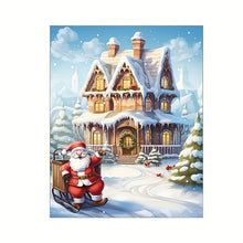 Load image into Gallery viewer, Quality Diamond Painting Kits Santa Claus And Caribou
