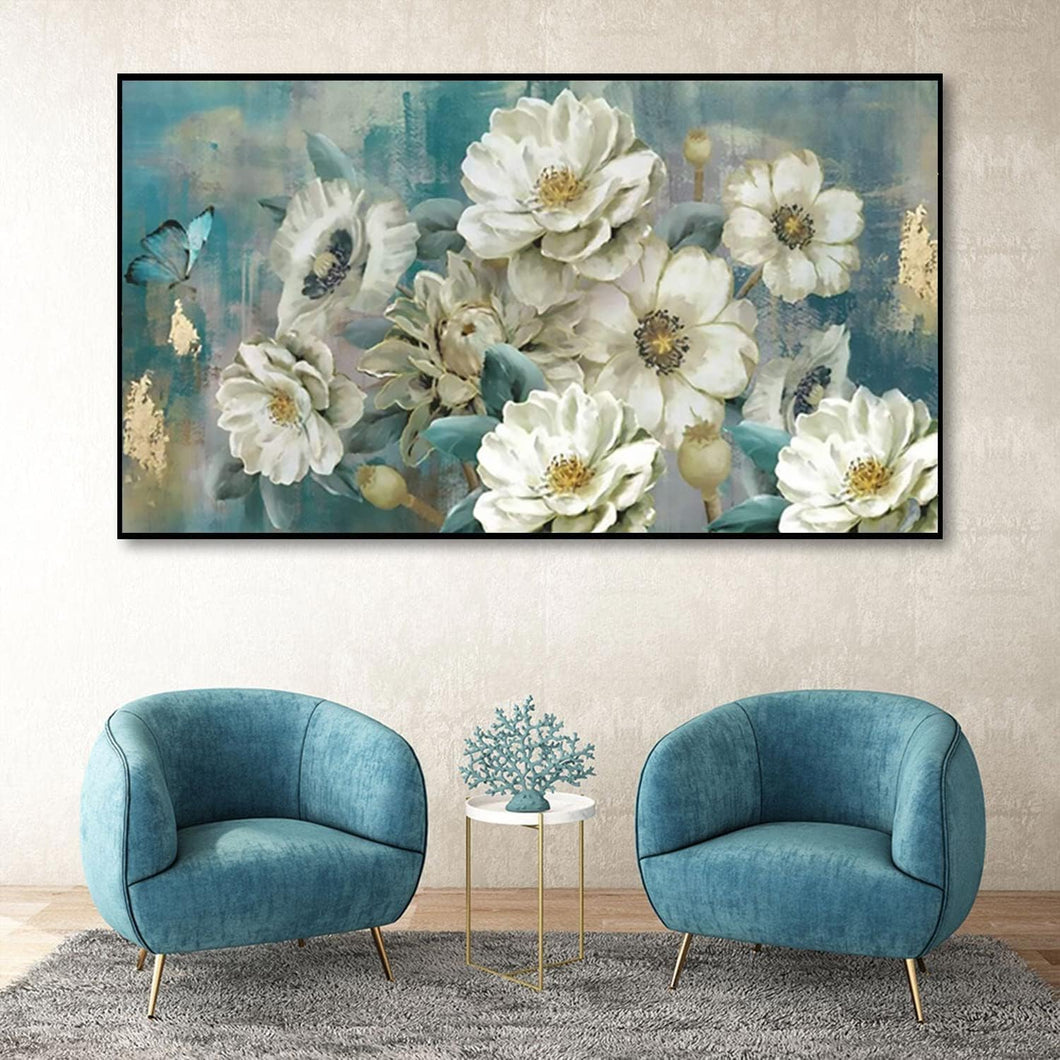 Gem Art For Adults - Flower - 40x60cm