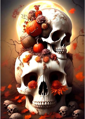 Halloween Art Pumpkin - 12x16Inch