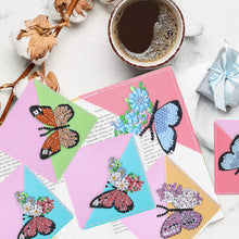 Load image into Gallery viewer, Colorful Butterfly 6 Corner Bookmarks ADP10039
