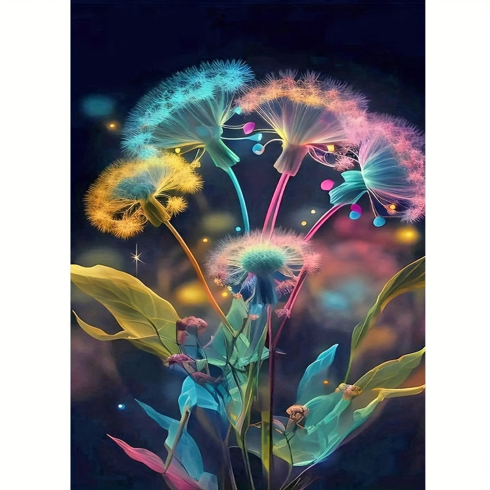 11.8x15.8in Diamond Painting Colorful Dandelions