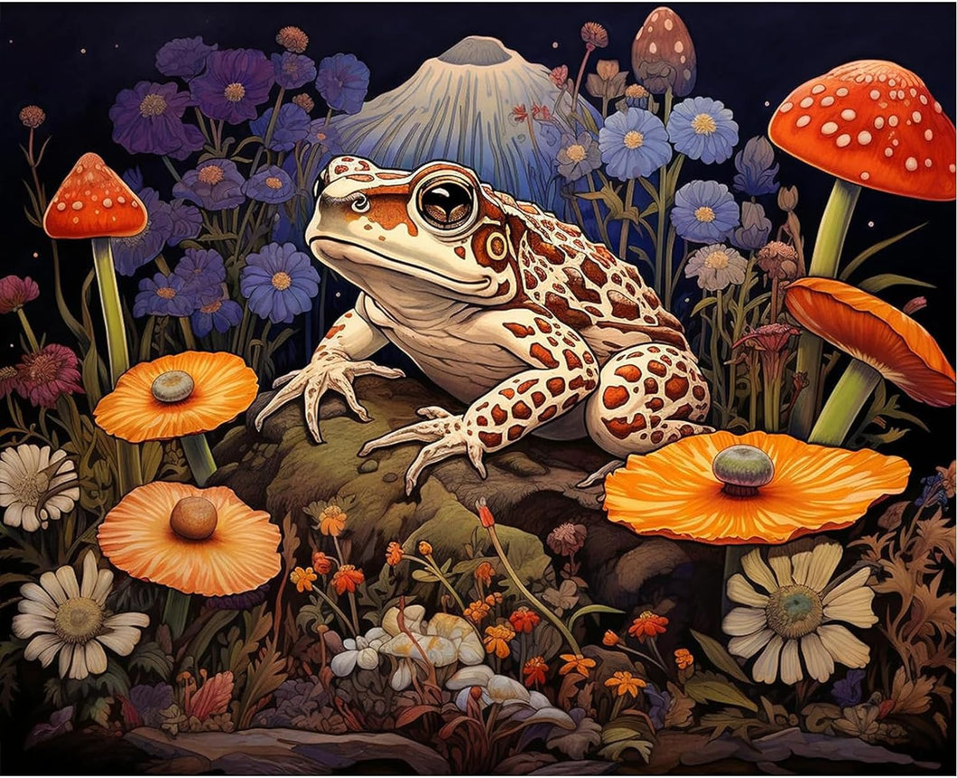 Frog Toad Mushrooms