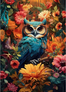 Owl Bird - Diamond Art Painting Kits - 12x16 inch