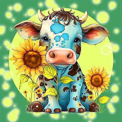 Sunflower Blossom Cow