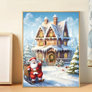 Quality Diamond Painting Kits Santa Claus And Caribou