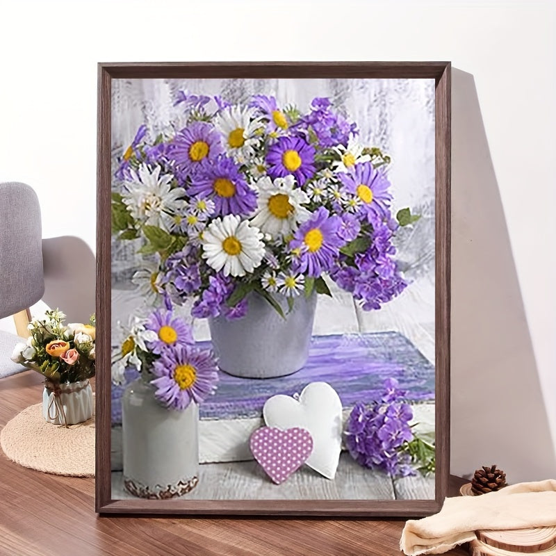 DIY Flower Pattern Paintings Daisy