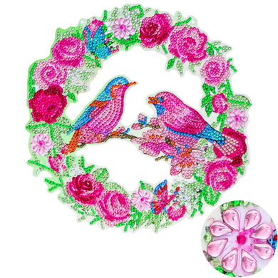 Birds Wreath Kit Art