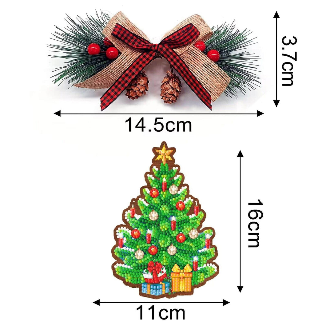 DIY Diamond Painting Christmas Tree Hanging Kit