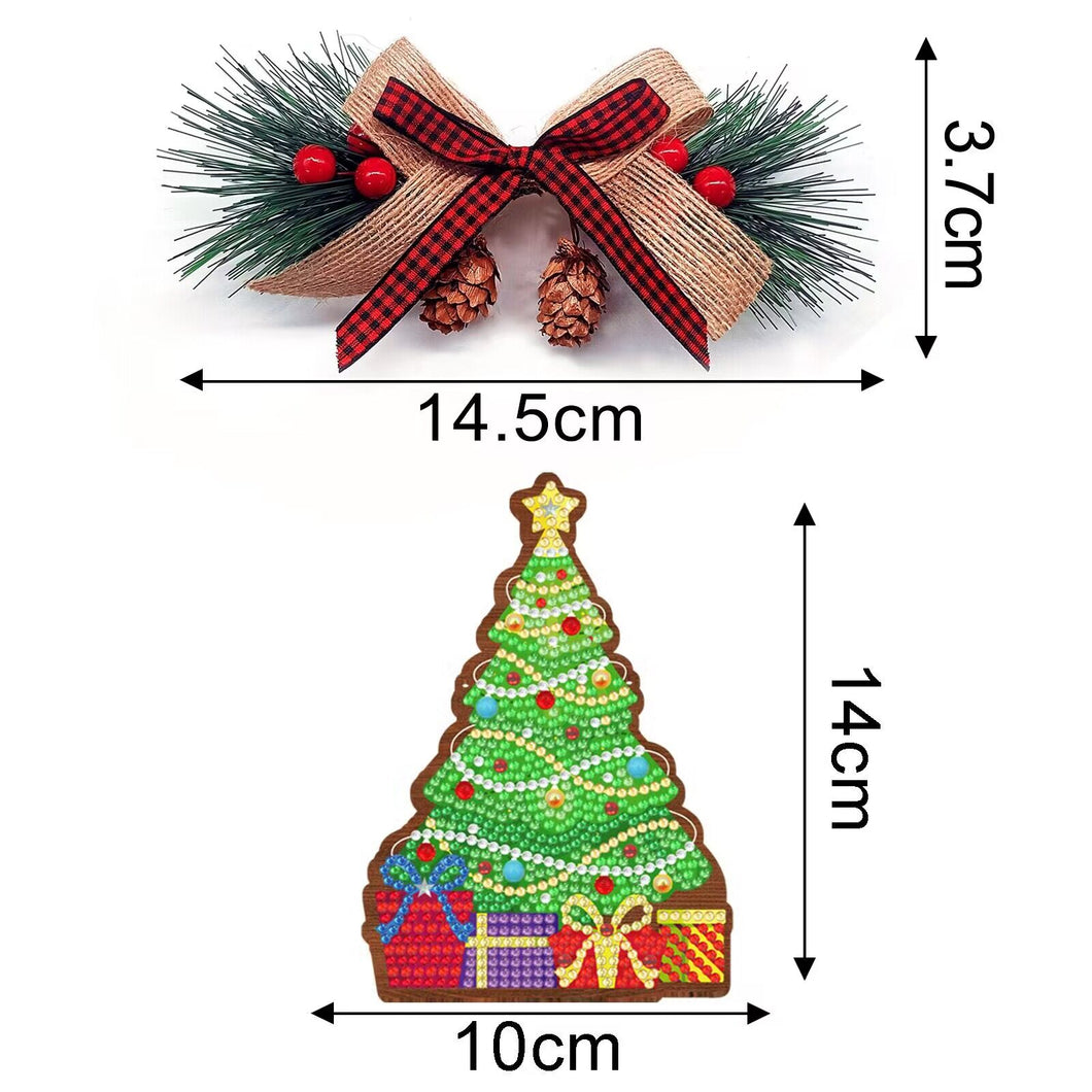 DIY Diamond Painting Pendant Christmas Decoration Tree