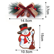 Load image into Gallery viewer, DIY Diamond Painting Snowman Broom Gift For Christmas Pendant Kit
