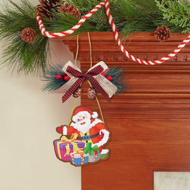 Santa Claus Gift DIY Diamond Painting Pendant Christmas Decoration