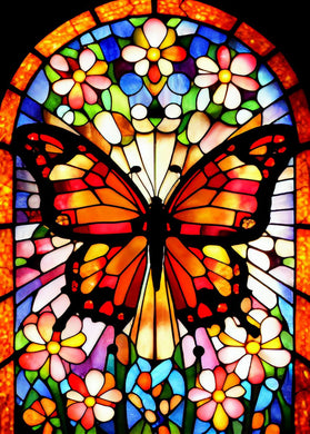 Butterfly - Stained Glass Diamond Painting Kits