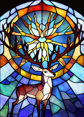 Deer - Stained Glass Diamond Painting Kits