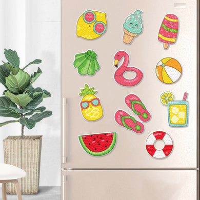 Watermelon DIY Diamond Painting Refrigerator Stickers