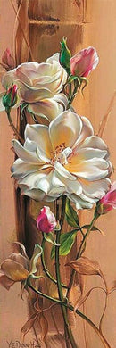 Flowers Diamond Painting 30x90cm/9*27in ADP9719