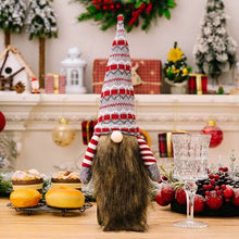 Load image into Gallery viewer, New Christmas Decoration Gnome Wine Bottle Cover
