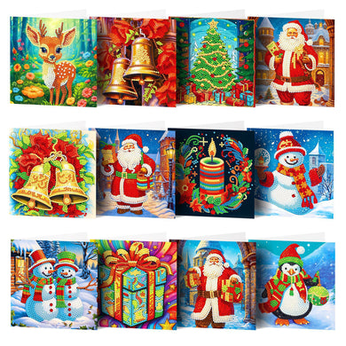 DIY Christmas Greeting Cards Holiday Party Cards Kit ADP10206