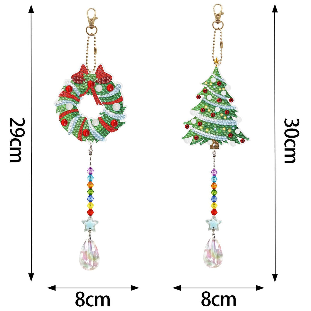 New Christmas Tree Diamond Painting Pendant Kit