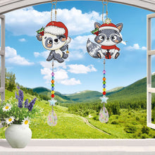 Load image into Gallery viewer, Panda New Diamond Painting Pendant Kit
