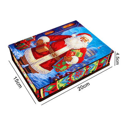 Santa Claus Jewelry Storage Box New DIY Diamond Painting Christmas Gift