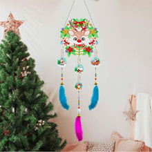 Load image into Gallery viewer, New Diamond Painting Christmas Deer Dream Catcher
