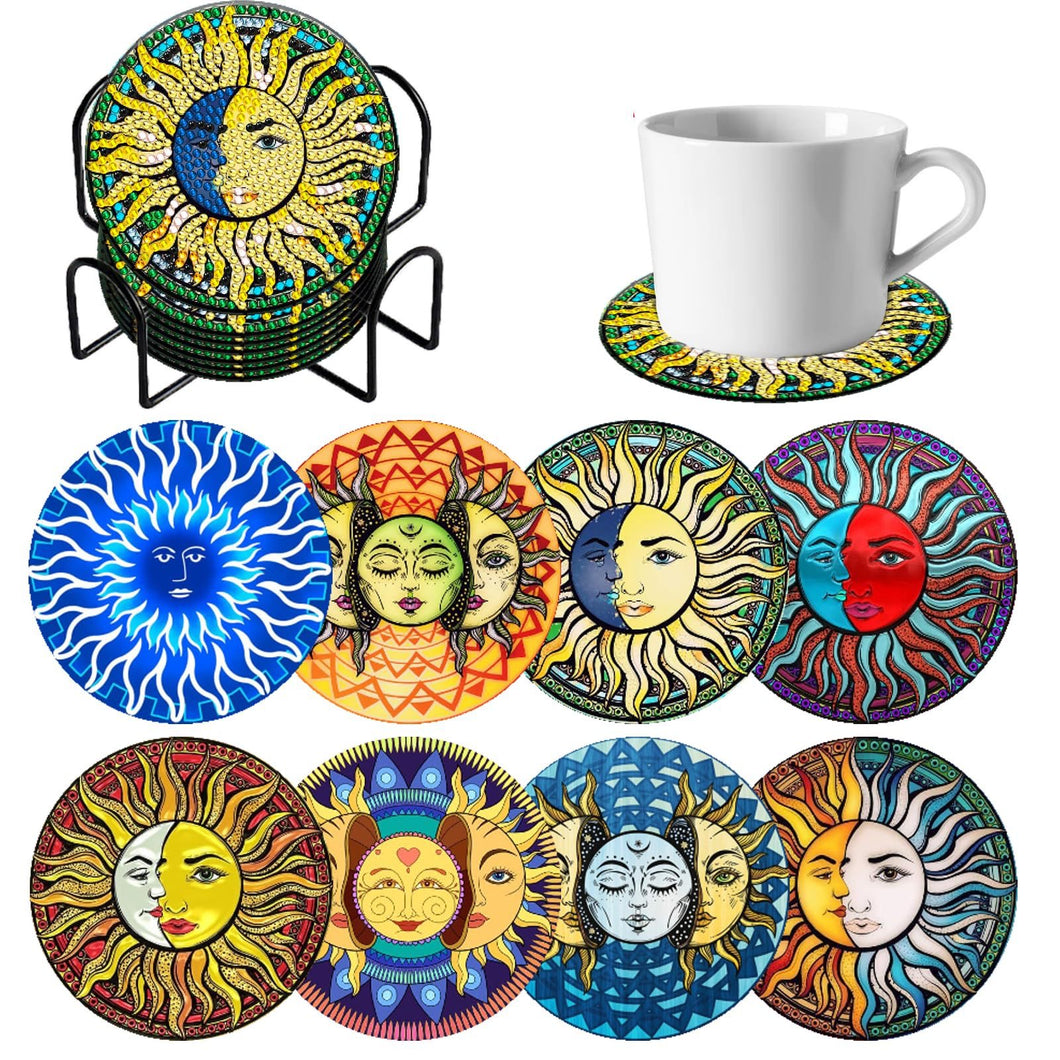 Sun God - DIY Coasters 5D Diamond Painting Kits