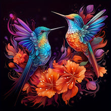 Load image into Gallery viewer, Colorful Hummingbird Diamond 5D DIY Kit
