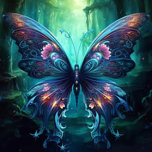 Load image into Gallery viewer, Custom Gem Art Beautiful Butterfly
