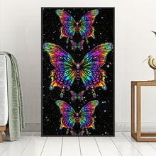 Load image into Gallery viewer, Large Size Butterfly Pattern 5D DIY Full Square Diamond Kit
