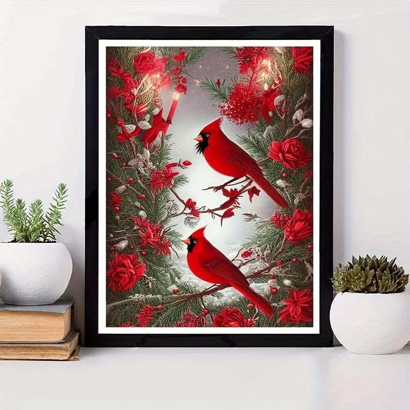 Red Birds - Diamond Painting