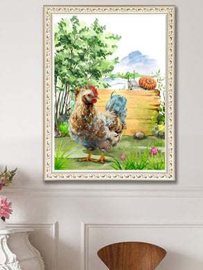 Farm Rooster 30x40cm/11.8x15.7in ADP9794
