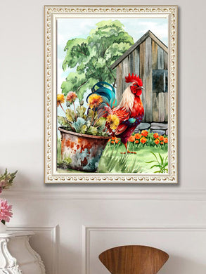 Farm Rooster 30x40cm/11.8x15.7in ADP9795