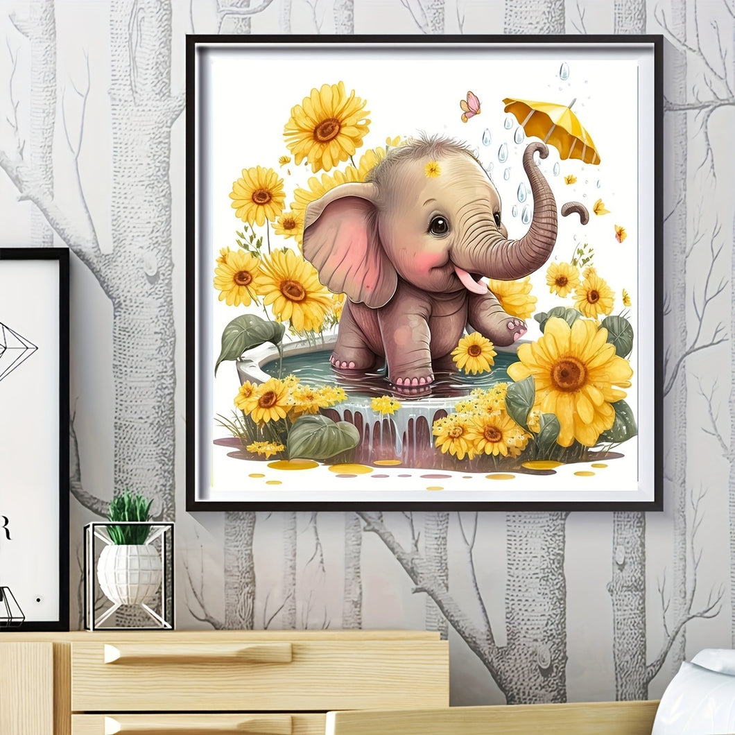 Elephant 5D Embroidery Paintings
