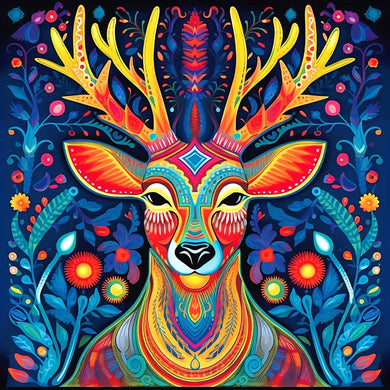 Diamond Painting Small Colorful Deer
