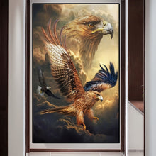 Load image into Gallery viewer, Large Diamond Painting Eagle Soaring In The Sky -40x70cm/15.75x27.56in
