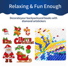Load image into Gallery viewer, 9pcs Christmas DIY Stickers Diamond Painting Kits
