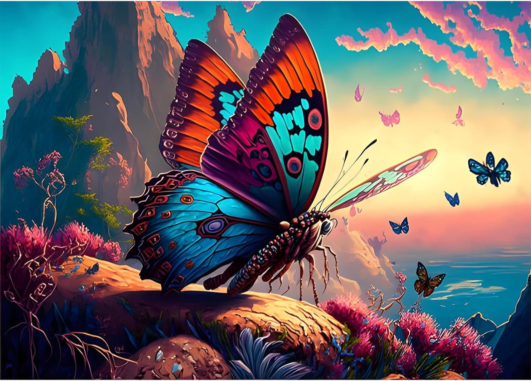 Butterfly - 5D Diamond Painting Full Drill