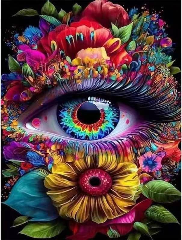 Eye Abstract Flower
