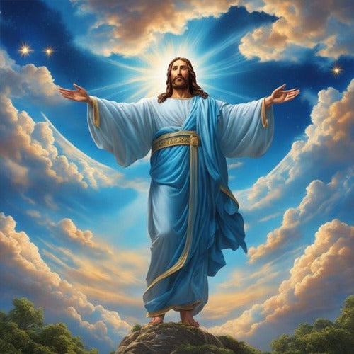DIY Jesus Christ 5D Diamond Painting Kit with full round drills