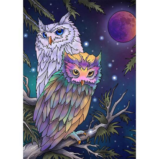 Diy Diamond Painting Owl