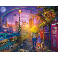 Load image into Gallery viewer, Diy Diamond Painting Moon Rainbow
