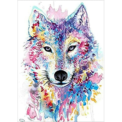5D Diamond Painting Kits Wolf ADP8576